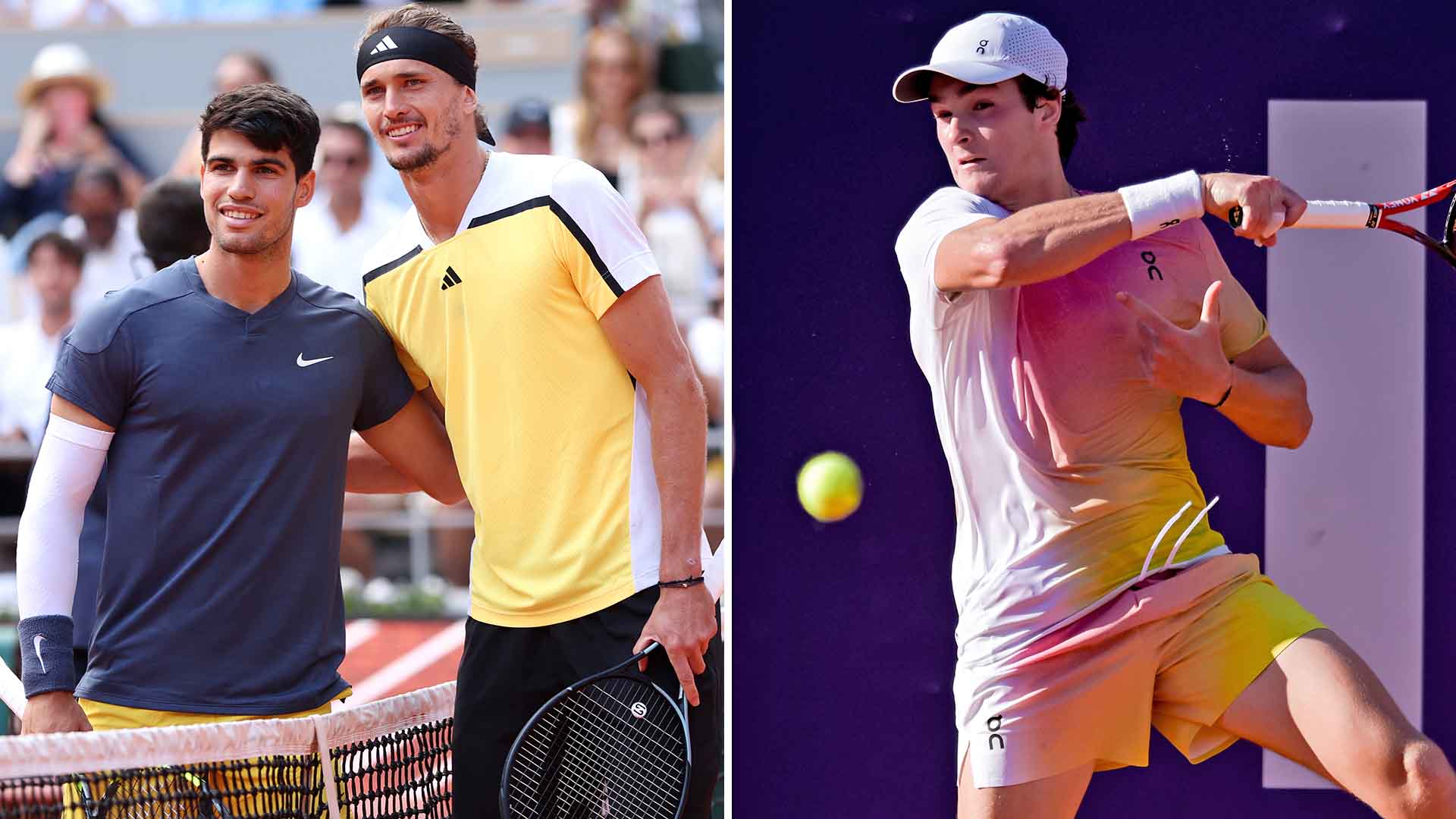 Carlos Alcaraz/Alexander Zverev/Joao Fonseca